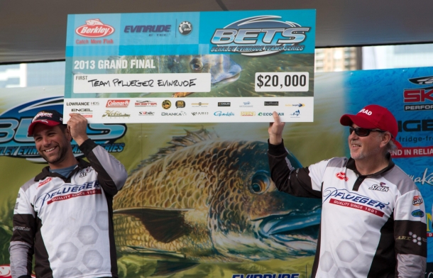 Team Pflueger Evinrude leapfrog field to win BETS 2013